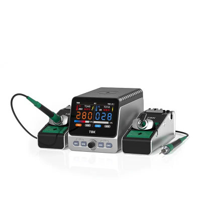 Паяльная станция двухканальная TBK 310 (T210 / T245)
