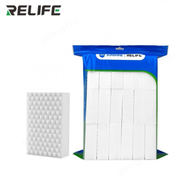 Губка для очистки (меламиновая) RELFE RL-080 PRO (18 шт)