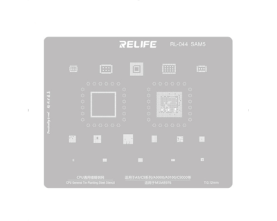 Трафарет - Relife "RL-044 SAM5" (A9, C9, A9000, A9100, C9000)