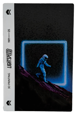 Пленка - LightSpeed "YHY-025" печатная, текстурированная 3D